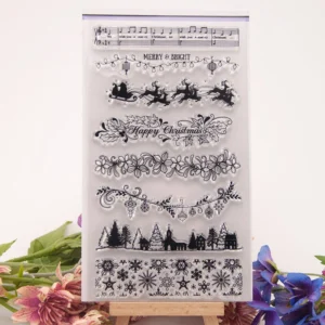 Christmas Stamp Set - main product photo | clear stamp