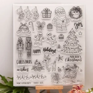Christmas Stamp Set - main product photo | clear stamp