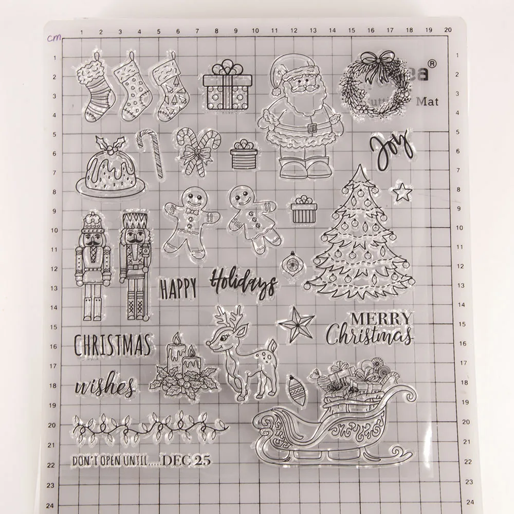 christmas-stamp-set-5-2 Christmas Stamp Set - detail view | clear stamp