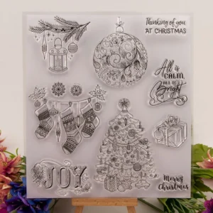 Christmas Stamp Set - main product photo | clear stamp