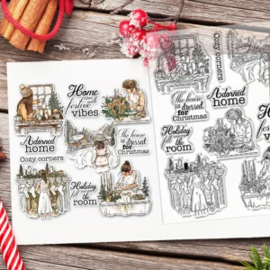 Christmas Theme Clear Stamps 10 03