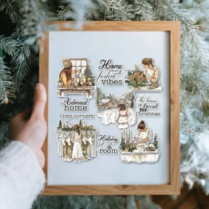 Christmas Theme Clear Stamps 10 05