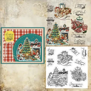 Christmas Theme Clear Stamps 11 01