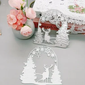 Sumflying Christmas Tree and Deer Metal Cutting Dies Christmas Tree And Deer Metal Cutting Dies 03