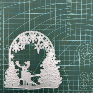 Sumflying Christmas Tree and Deer Metal Cutting Dies Christmas Tree And Deer Metal Cutting Dies 04