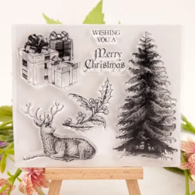 Christmas Tree Gift Stamp Set