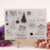 Christmas Tree Stamp Set - main product photo | clear stamp