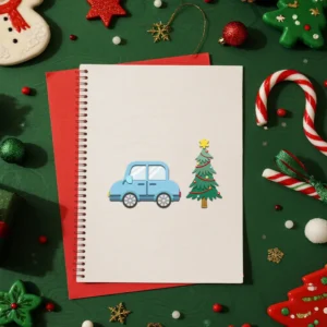 Sumflying Christmas Trees and Cars Metal Cutting Dies Christmas Trees And Cars Metal Cutting Dies 04