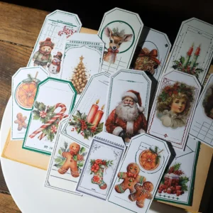 Christmas Vellum Ephemera Stickers Pack
