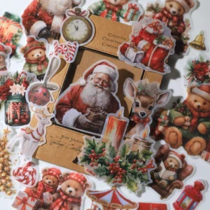 Christmas Vellum Ephemera Stickers Pack
