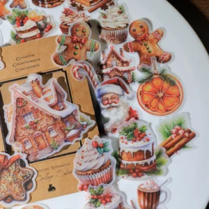 Christmas Vellum Ephemera Stickers Pack