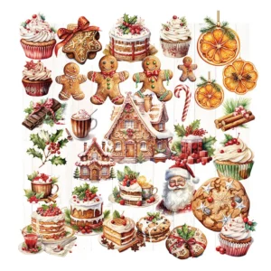 2. Christmas Set 2 (30 Stickers)