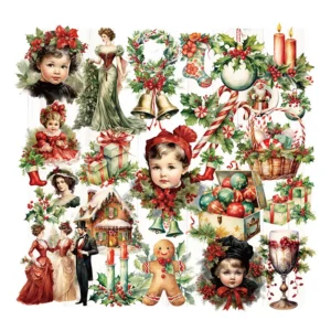 4. Christmas Set 4 (26 Stickers)