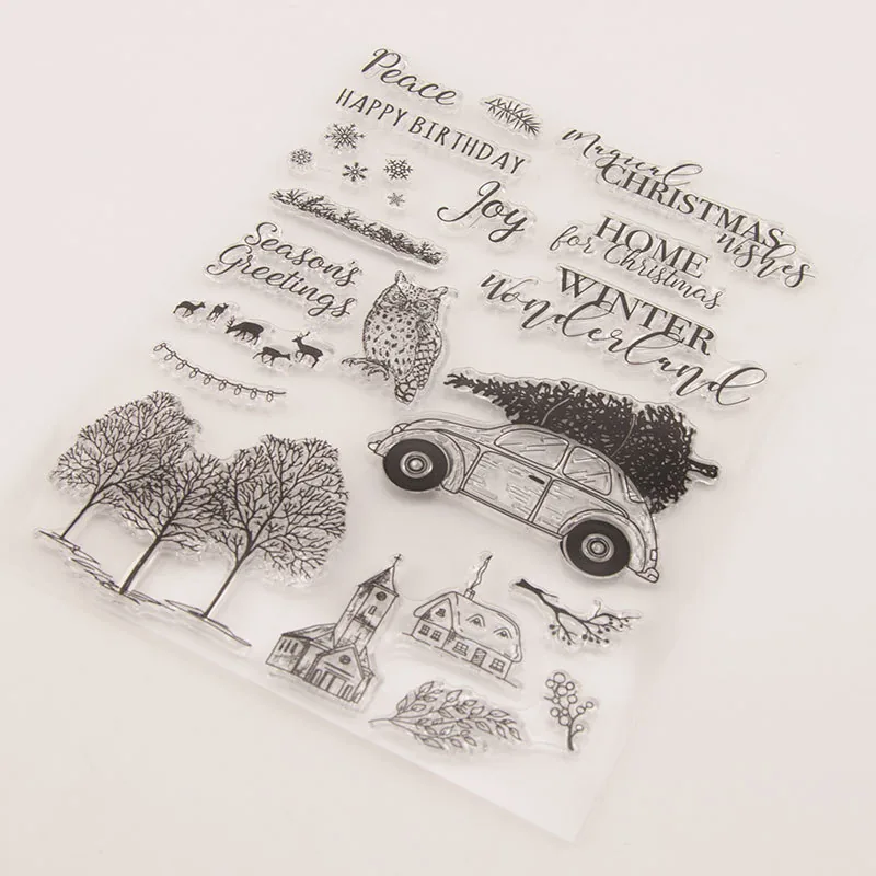 christmas-winter-stamp-set-4 Christmas Winter Stamp Set - lifestyle photo | clear stamp