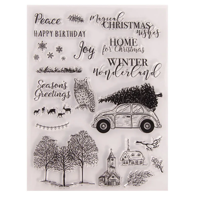 christmas-winter-stamp-set-5 Christmas Winter Stamp Set - packaging photo | clear stamp