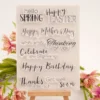 Christmas Wishes Stamp Set - main product photo | clear stamp