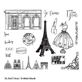 Classical Paris Stamp Set