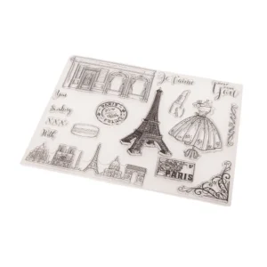 Classical Paris Stamp Set - packaging photo | clear stamp