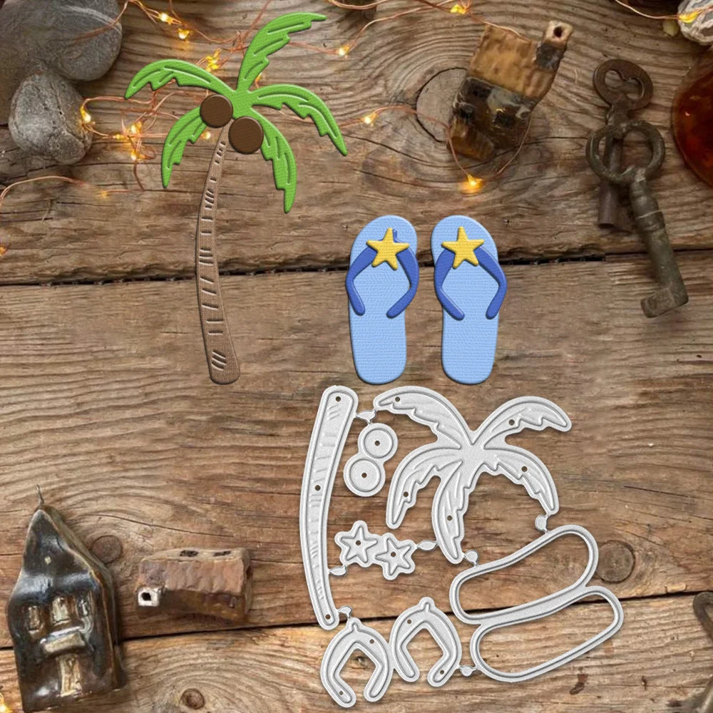 Coconut Slippers Metal Cutting Dies 00 Coconut Slippers Metal Cutting Dies 00