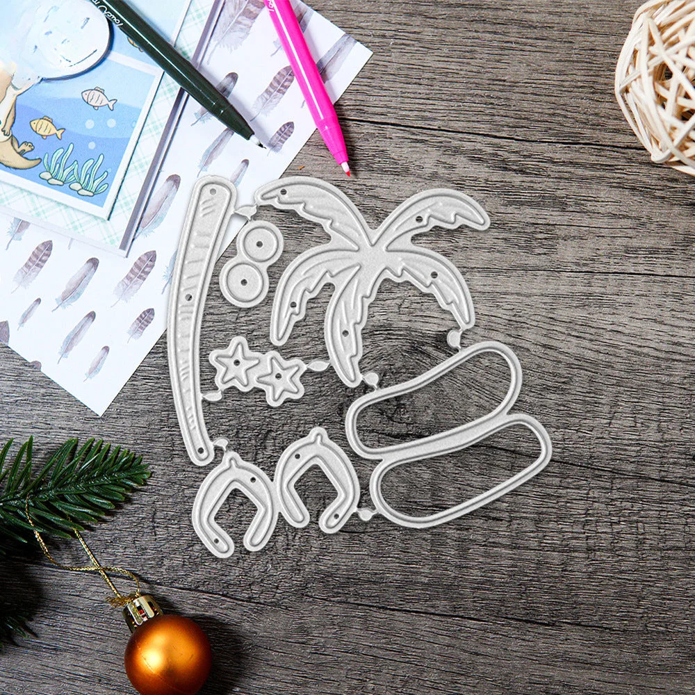 Coconut Slippers Metal Cutting Dies 05 Coconut Slippers Metal Cutting Dies 05