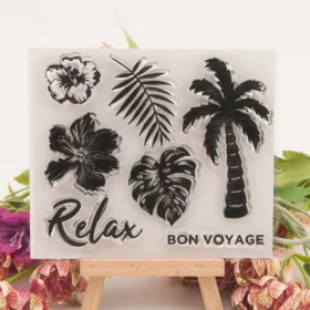 Coconut Tree Stamp Set