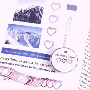 Colored Heart Tape
