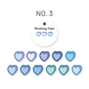 Colored Heart Tape