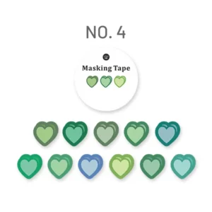 Colored Heart Tape