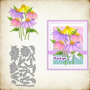 Homepage Coneflower Echinacea Metal Cutting Dies 00