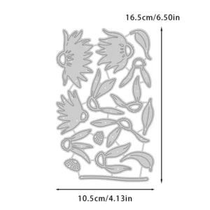 Coneflower Echinacea Metal Cutting Dies 01