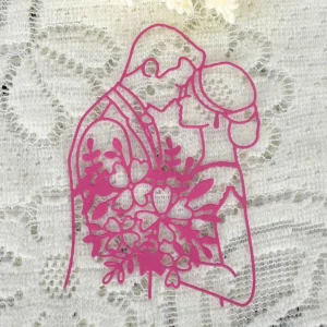 Size reference chart for Sumflying Couple Affectionate Metal Cutting Dies metal cutting dies