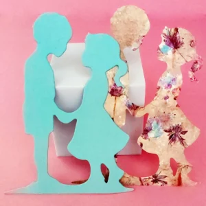 Back view – Sumflying Couple Full Feelings Metal Cutting Dies metal cutting dies