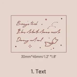 Creative Cute Animal Rubber Stamp