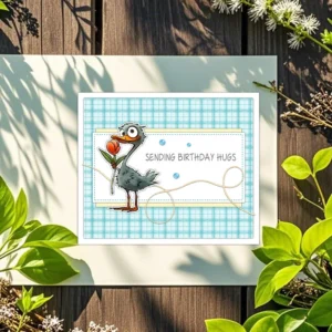 Cute Animals And Flowers Clear Stamps 05