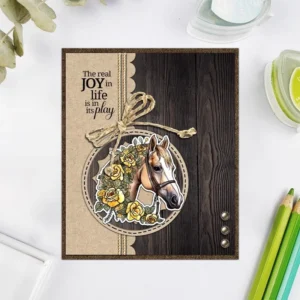 Cute Animals Flowers Clear Stamps 01