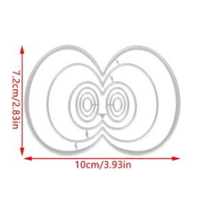 Cute Big Eyes Metal Cutting Dies Detail View - 240-DC-3036