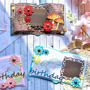 Cute Book Pages Metal Cutting Dies 00