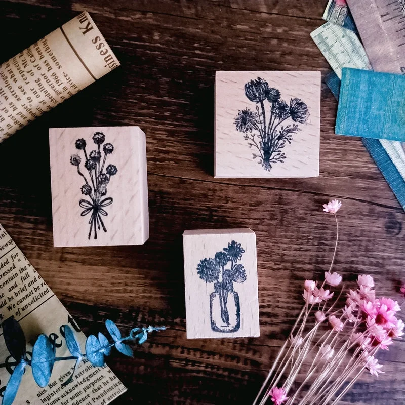 Cute Bouquet Rubber Stamp Cute Bouquet Rubber Stamp