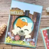 Cute Cat Meow Pocket Metal Cutting Dies 00