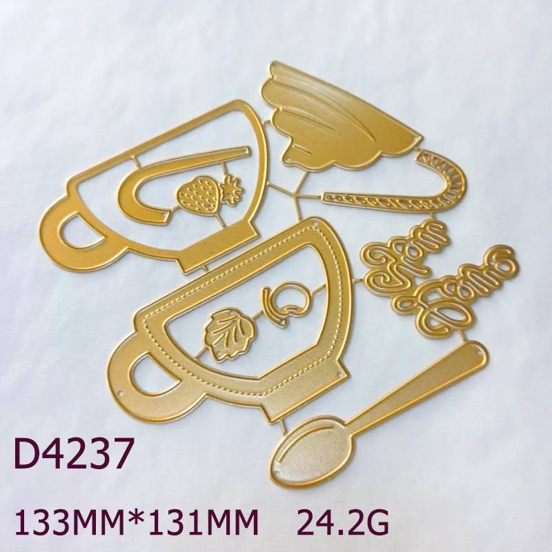 Cute Cup Metal Cutting Dies 01 Cute Cup Metal Cutting Dies 01