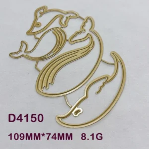 Cute Dolphin Metal Cutting Dies 01