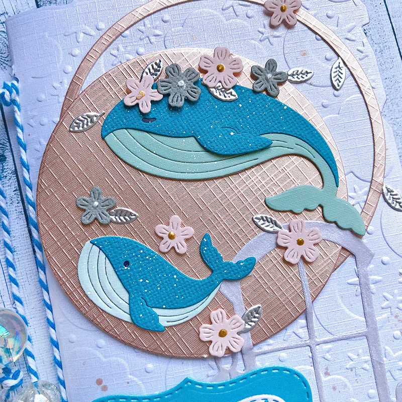 Cute Dolphin Metal Cutting Dies 02 Cute Dolphin Metal Cutting Dies 02