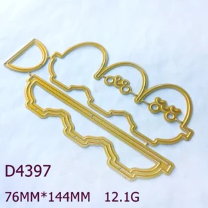 Cute Easter Egg Metal Cutting Dies 01