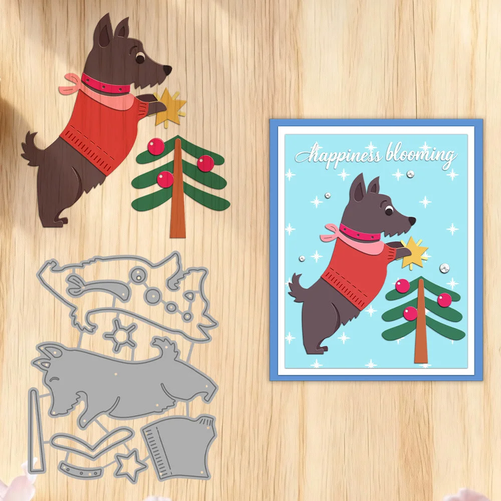 Cute Funny Dog Metal Cutting Dies 03 Cute Funny Dog Metal Cutting Dies 03