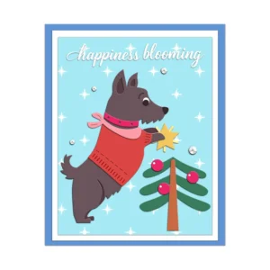 Sumflying Cute Funny Dog Metal Cutting Dies Cute Funny Dog Metal Cutting Dies 04