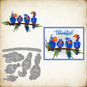 Cute Little Birds Metal Cutting Dies 00