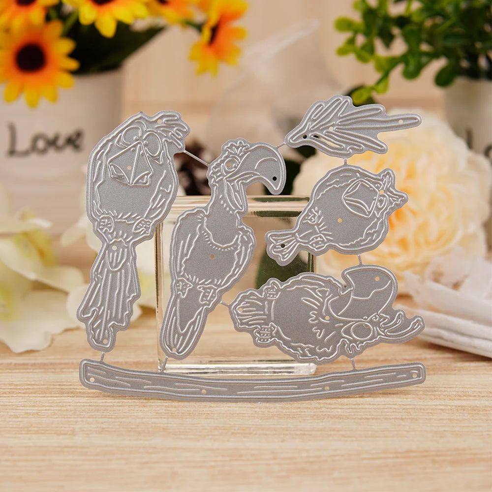 Cute Little Birds Metal Cutting Dies 05 Cute Little Birds Metal Cutting Dies 05