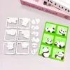 Cute Little Panda Metal Cutting Dies 00