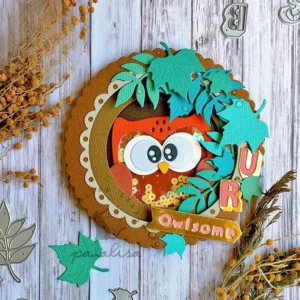 Cute Owl Metal Cutting Dies 03