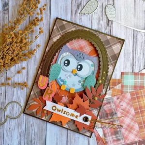 Cute Owl Metal Cutting Dies 04